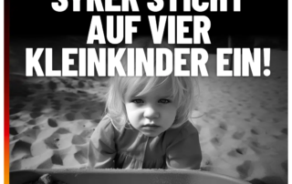 Während die EU endlos redet: Syrischer „Flüchtling“ sticht auf vier Kinder ein! Während die EU endlos redet: Syrischer „Flüchtling“ sticht auf vier Kinder ein!