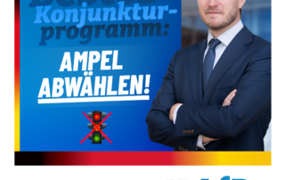 Voraussetzung für den Wiederaufbau: Ampel abwählen! Voraussetzung für den Wiederaufbau: Ampel abwählen!