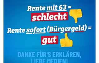 Arbeiter und Rentner sind schuld an gefährdeten Renten? Schwachsinn! Arbeiter und Rentner sind schuld an gefährdeten Renten? Schwachsinn!