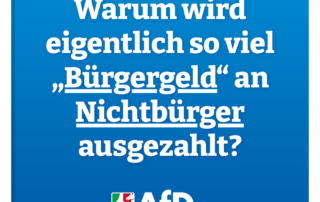 Ist das noch „Bürgergeld“ oder schon „Ausländergeld“? Ist das noch „Bürgergeld“ oder schon „Ausländergeld“?