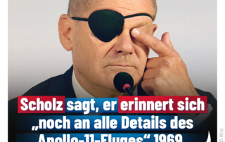„Selektive Demenz“: Kanzler Scholz nimmt die Republik auf den Arm! „Selektive Demenz“: Kanzler Scholz nimmt die Republik auf den Arm!