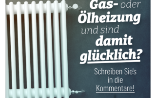 Konventionelle Heizung und damit zufrieden?