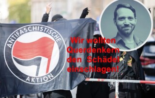 Wo bei Rechtsextremisten die Hölle los wäre, wird bei gewalttätigen Antifa-Linksextremisten vertuscht. Wo bei Rechtsextremisten die Hölle los wäre, wird bei gewalttätigen Antifa-Linksextremisten vertuscht.