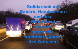 Bauernprotest als Sternfahrt bis zum Hindenburgplatz in Münster Bauernprotest als Sternfahrt bis zum Hindenburgplatz in Münster