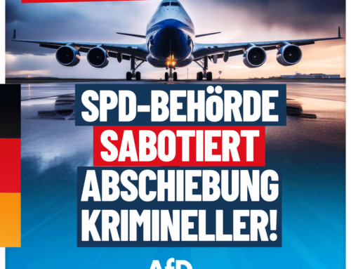 Skandal-Anweisung an die Polizei: SPD-Behörde sabotiert Abschiebung Krimineller!