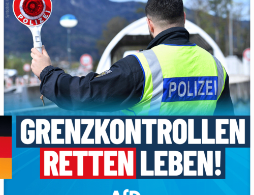 Auch nach der Fußball-EM: Grenzkontrollen retten Leben!