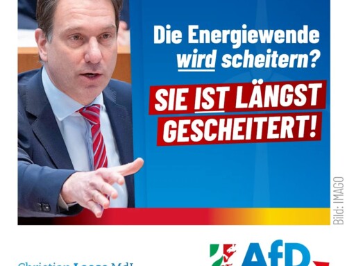 Die Energiewende ist gescheitert!