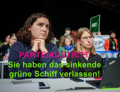 Parteiaustritt nach RECHTSRUCK: Vorstand der Grünen Jugend verlässt die absaufende rechtslastige Mutterpartei!?!