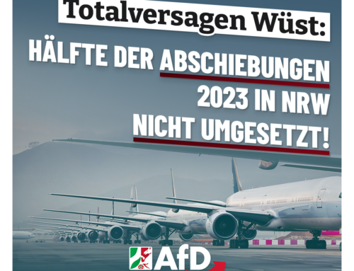 Asyl-Desaster in NRW: Hälfte aller Abschiebungen in 2023 gescheitert!