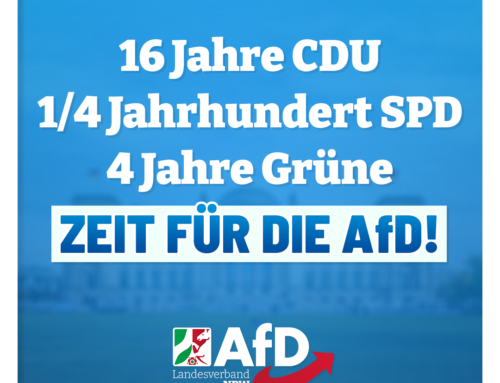 Das deutsche Volk hat den Altparteien genug Chancen gegeben – Zeit für die Wende!