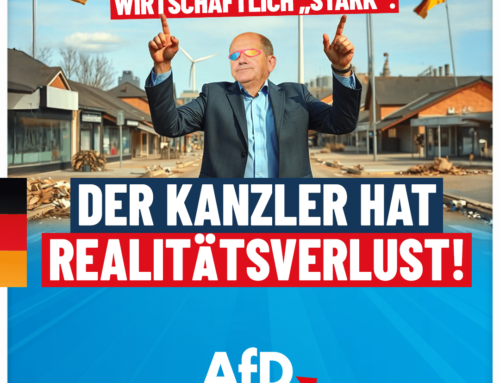 Scholz findet Deutschland wirtschaftlich „stark“: Der Kanzler hat Realitätsverlust!