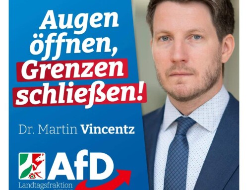 Augen öffnen, Grenzen schließen!