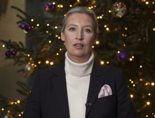 Weihnachtsgrüße von Alice Weidel!