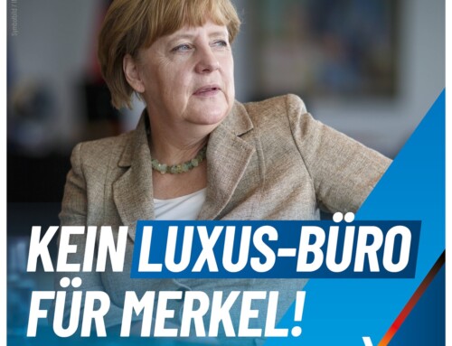 Kein Luxus-Büro für Merkel!