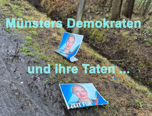 Spezielle Demokraten erkennt man an ihren Taten!