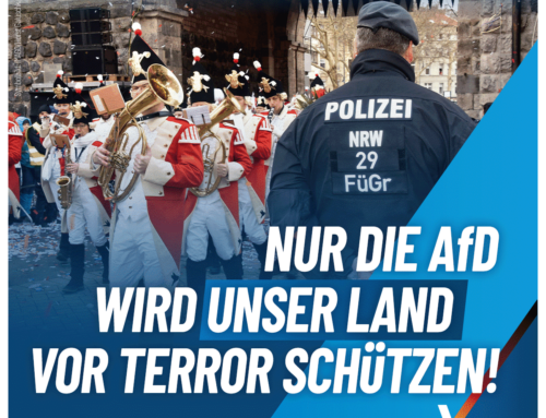 IS droht Kölner Karneval mit Anschlägen: Nur die AfD wird unser Land vor Terror schützen!