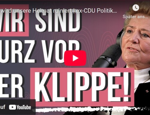 MdB Sylvia Pantel, ehemals CDU: Die CDU ist keine konservative Partei!