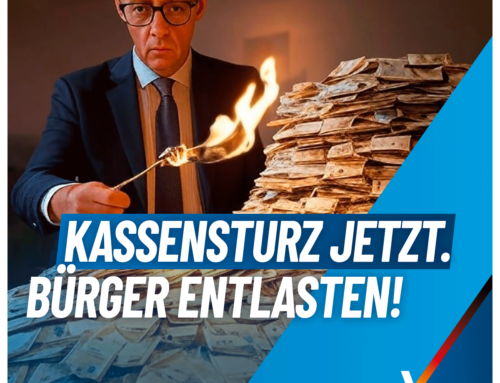 Steuereinnahmen steigen auf 2 Billionen Euro – Zeit für einen Kassensturz und echte Entlastung der Bürger!