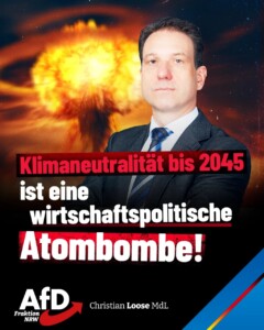 Schuldenpakt ist ein Atomschlag gegen unsere Wirtschaft und unseren Wohlstand!