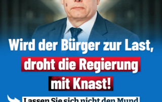 Meinungsfreiheit in Gefahr