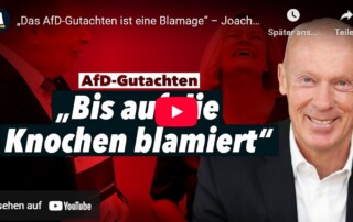 Joachim Steinhöfel: „Das AfD-Gutachten ist eine Blamage“