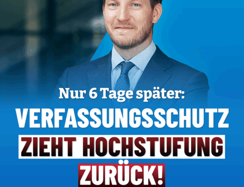 Gerichtserfolg für die AfD: Verfassungsschutz muss zurückrudern!
