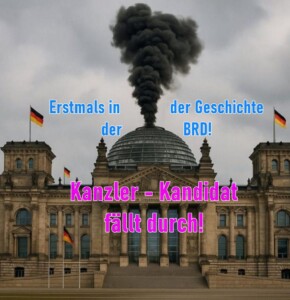 Erstmals in der Geschichte der BRD: Kanzlerkandidat fällt durch!!!
