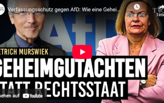 Verfassungsschutz gegen AfD: Wie eine Geheimpolizei?