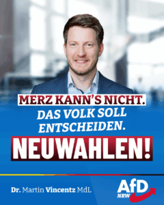 Merz lehrt: Wer sich auf die Linken verlässt, ist verlassen!