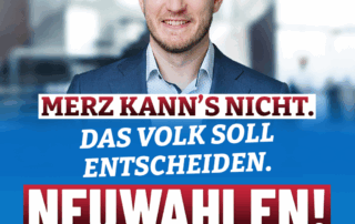 Merz lehrt: Wer sich auf die Linken verlässt, ist verlassen!