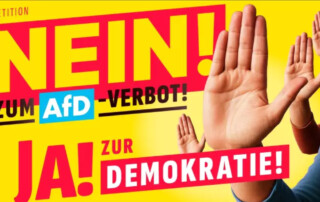 PETITION gegen den beispiellosen Anschlag auf die Demokratie in Deutschland!