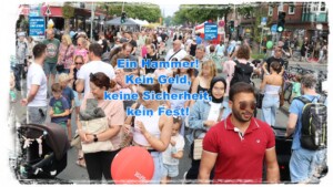 Hammer-Straßenfest fällt aus, da Geld für Sicherheit gegen Terroranschläge fehlt!