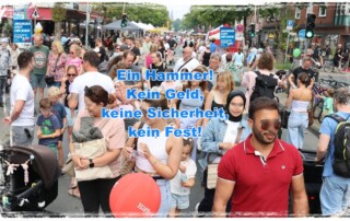Hammer-Straßenfest fällt aus, da Geld für Sicherheit gegen Terroranschläge fehlt!