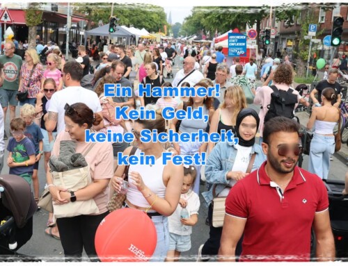 Hammer-Straßenfest fällt aus, da Geld für Sicherheit gegen Terroranschläge fehlt!