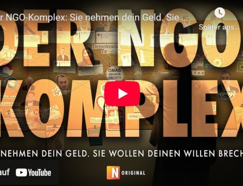 Der Staat baut sich mit Steuergeldern eine Zivilgesellschaft nach seinem Willen!