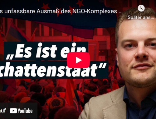 An NGOs sind Grundfeste staatlicher Souveränität ausgelagert!
