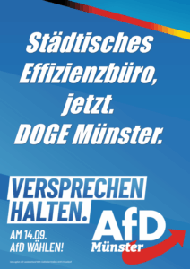 Münster braucht dringend ein städtisches Effizienzbüro!