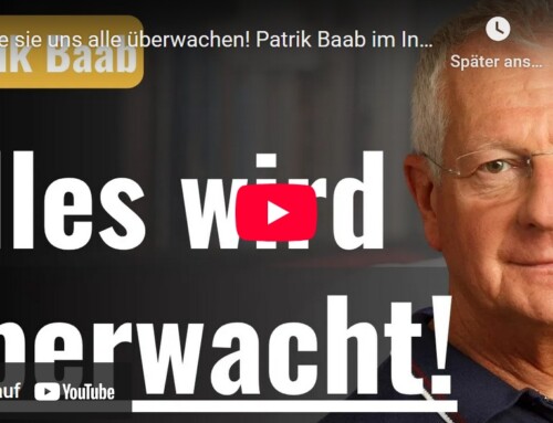 Wie sie uns alle überwachen! Patrik Baab im Interview