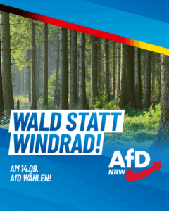 Heimat schützen – Klimawahn stoppen!