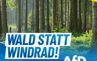 Heimat schützen – Klimawahn stoppen!