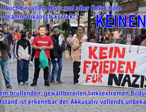 Der hasserfüllte linksextreme Bildungsnotstand in der Ludgeristraße in Münster.
