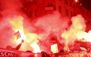 "ANTIFA" - mit Steuergeld finanzierte Sachbeschädigung, Brandstiftung, Körperverletzung ...