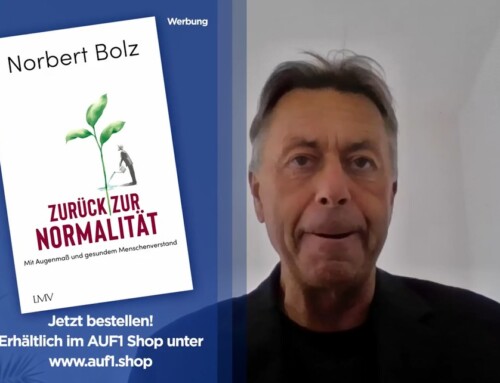Professor Norbert Bolz: Die politisch mediale „Elite“ lebt in einem Wahn und leidet an Paranoia.