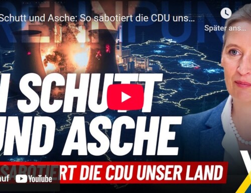 In Schutt und Asche: So sabotiert die CDU unser Land!