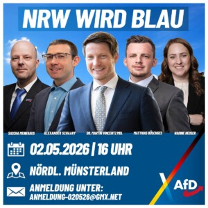 NRW wird BLAU - Vortragsveranstaltung