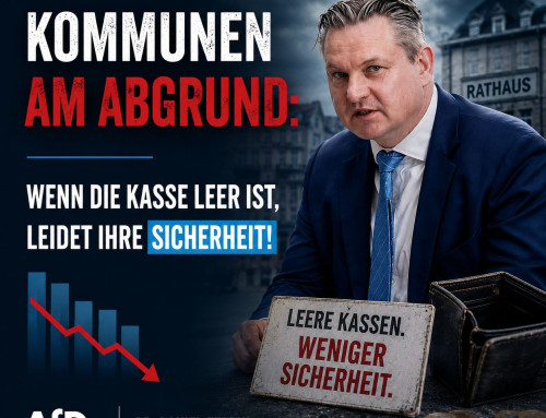 Kommunen am Abgrund: Wenn die Kasse leer ist, leidet Ihre Sicherheit!