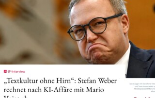 „Textkultur ohne Hirn“: KI-Affäre mit Mario Voigt