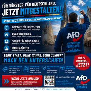 JETZT MITGLIED WERDEN – AfD KREISVERBAND MÜNSTER!