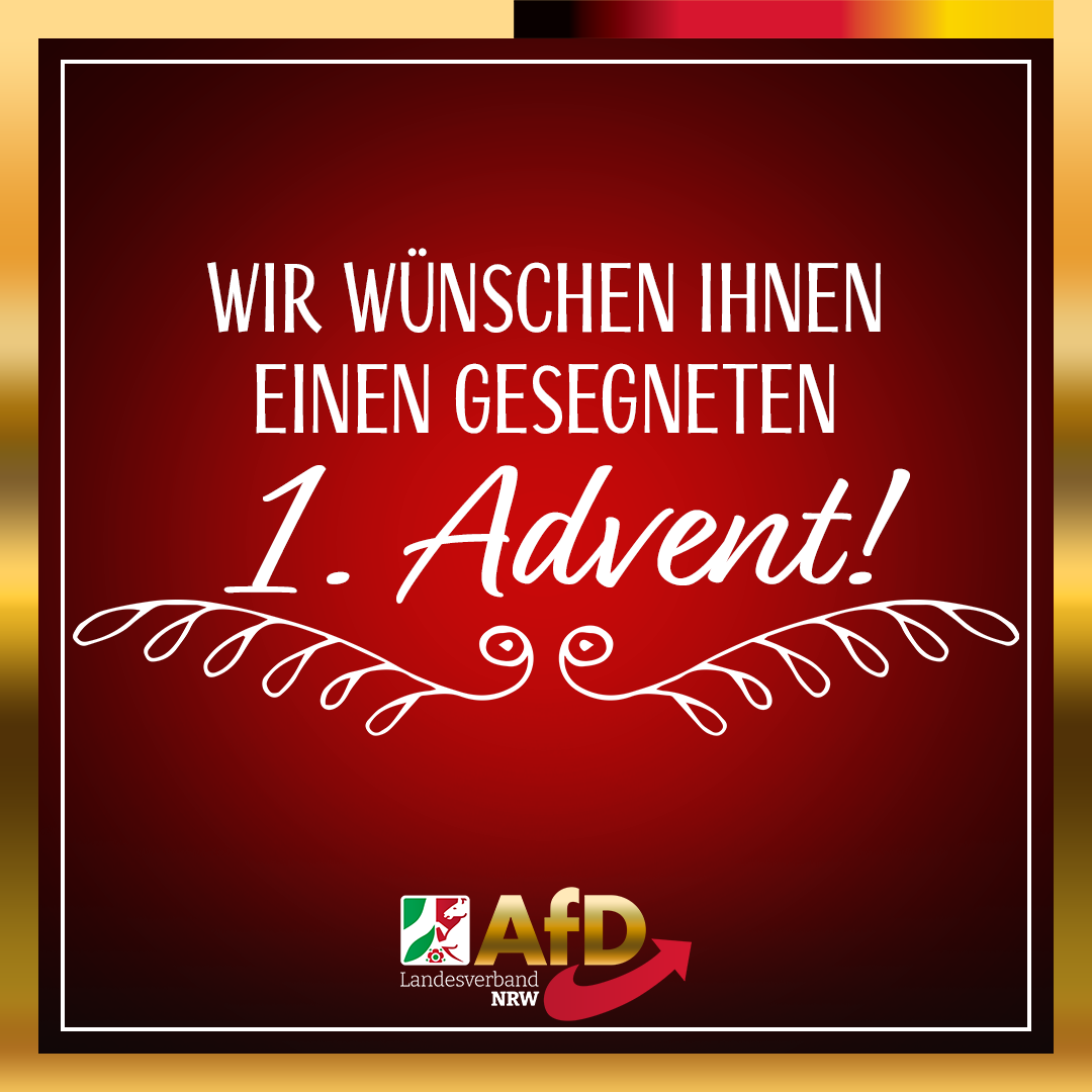 1. Advent: Wir wünschen Ihnen alles Gute! - AfD Kreisverband Münster