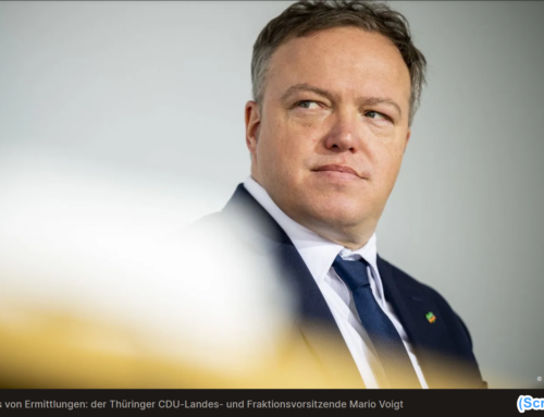 Der Staatsanwalt nimmt den Thüringer CDU-Chef Mario Voigt ins Visier.